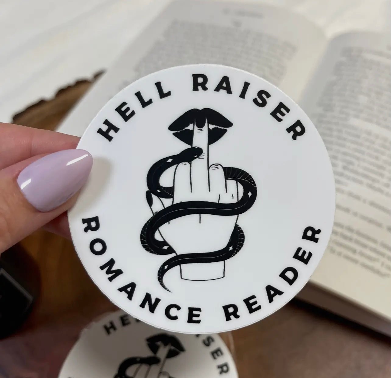 Hell Raiser Romance Reader Vinyl - Book Junkies Book Box & Shop