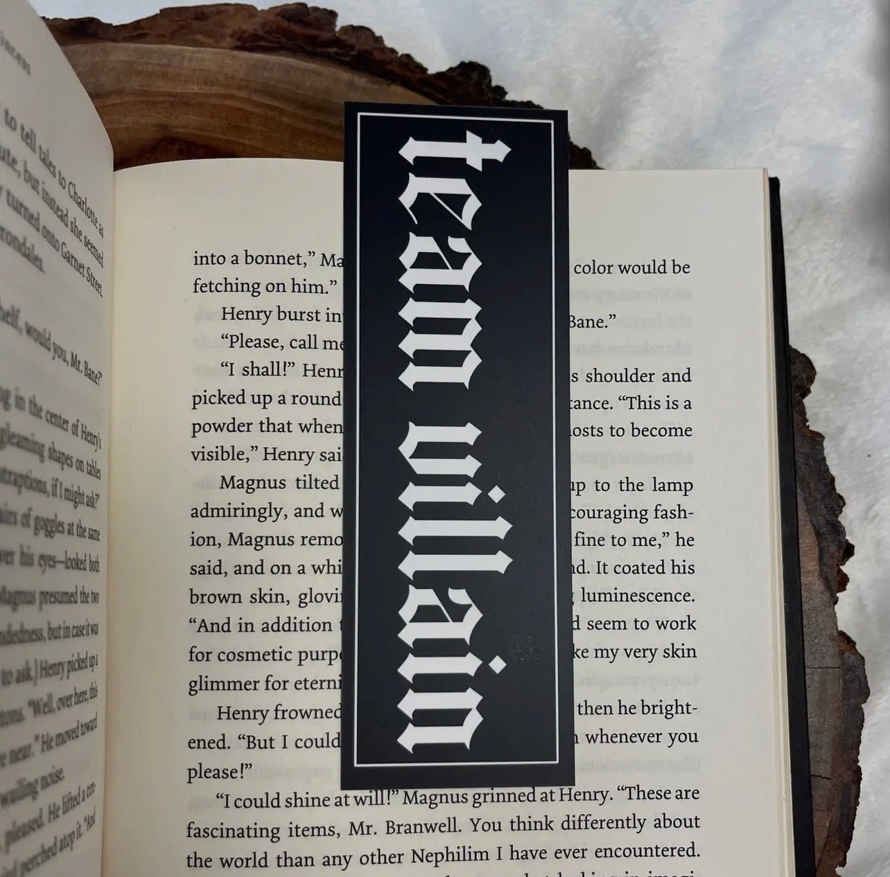 Team Villain Bookmark - Book Junkies Book Box & Shop